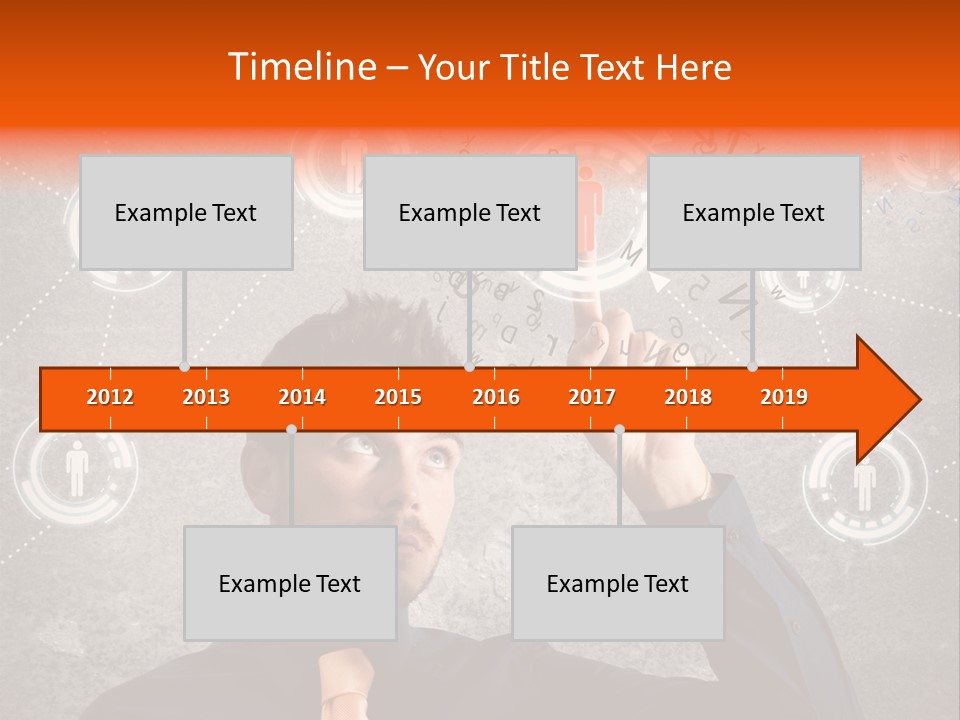 Web Team Graphic PowerPoint Template