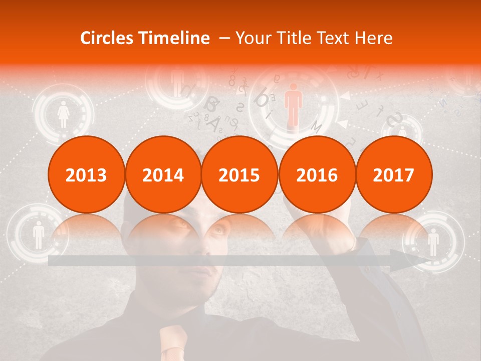 Web Team Graphic PowerPoint Template