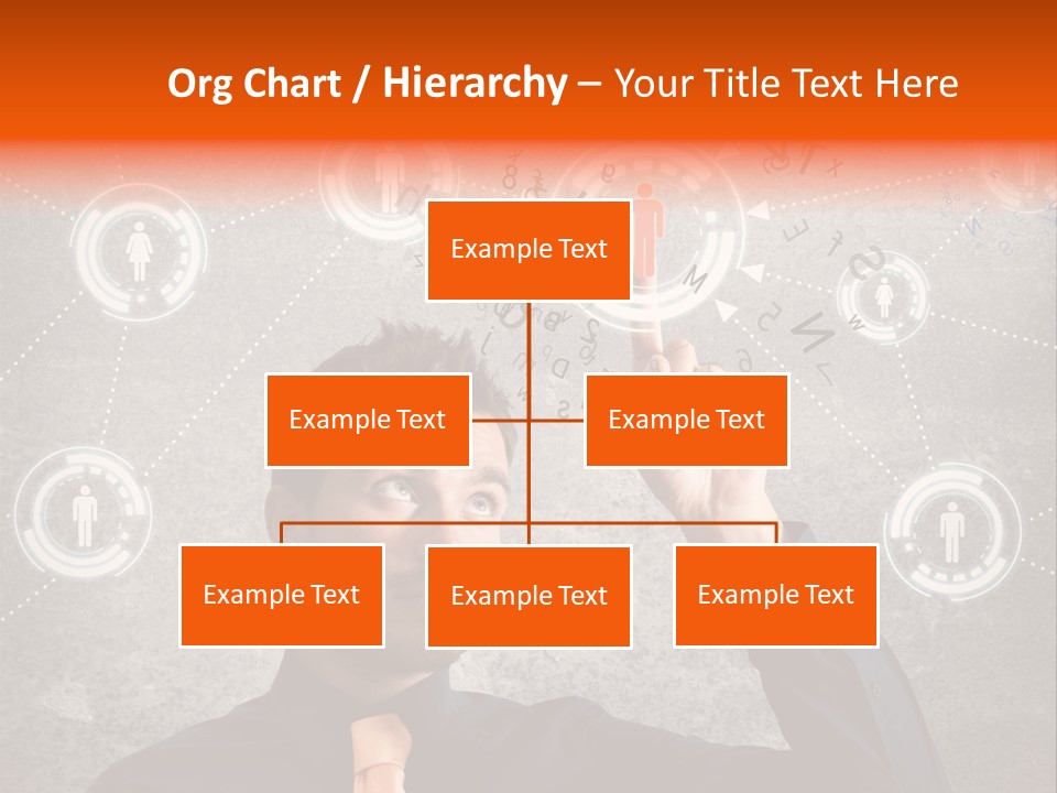 Web Team Graphic PowerPoint Template