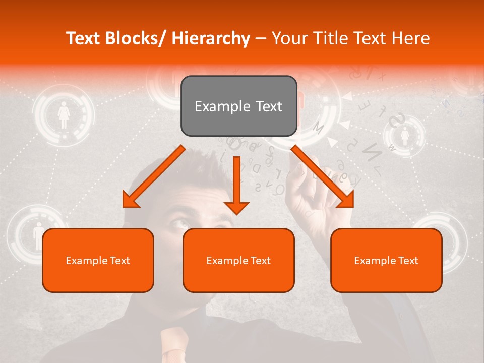 Web Team Graphic PowerPoint Template