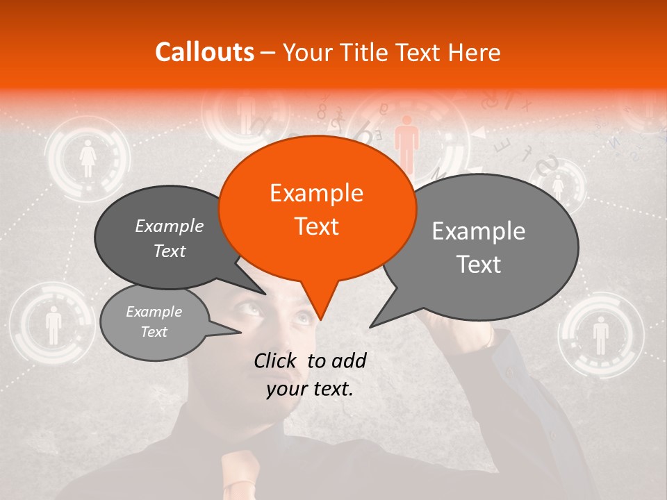Web Team Graphic PowerPoint Template
