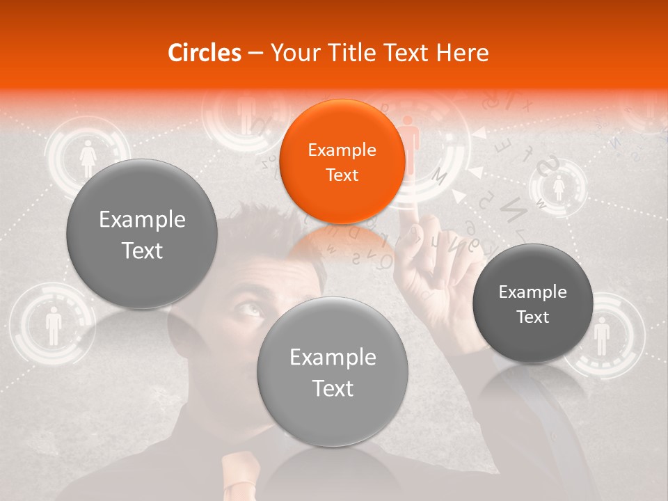 Web Team Graphic PowerPoint Template