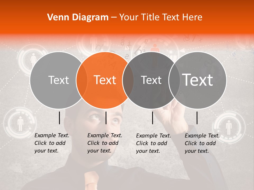 Web Team Graphic PowerPoint Template