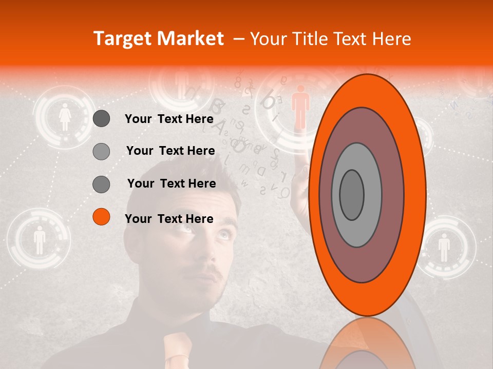 Web Team Graphic PowerPoint Template