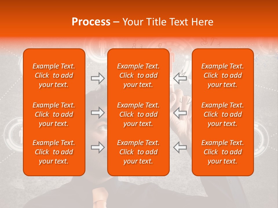 Web Team Graphic PowerPoint Template