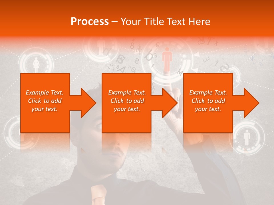 Web Team Graphic PowerPoint Template