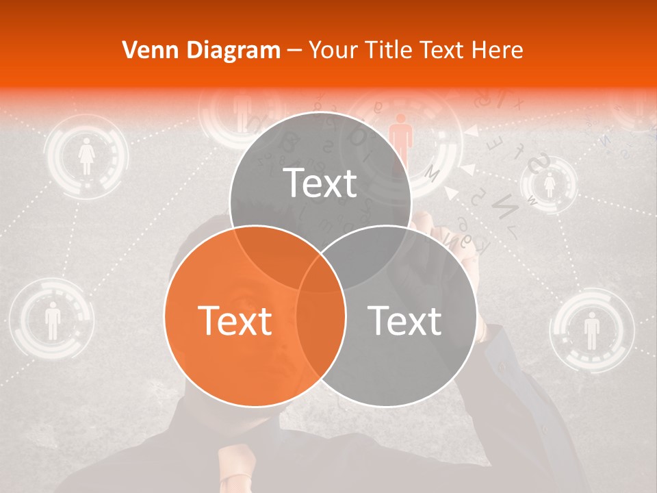 Web Team Graphic PowerPoint Template