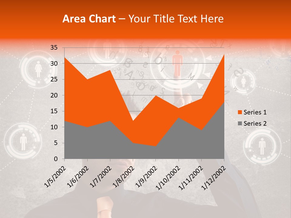 Web Team Graphic PowerPoint Template