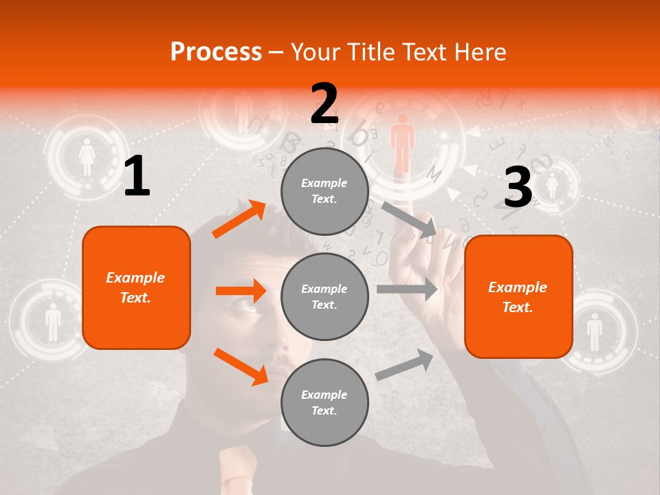 Web Team Graphic PowerPoint Template