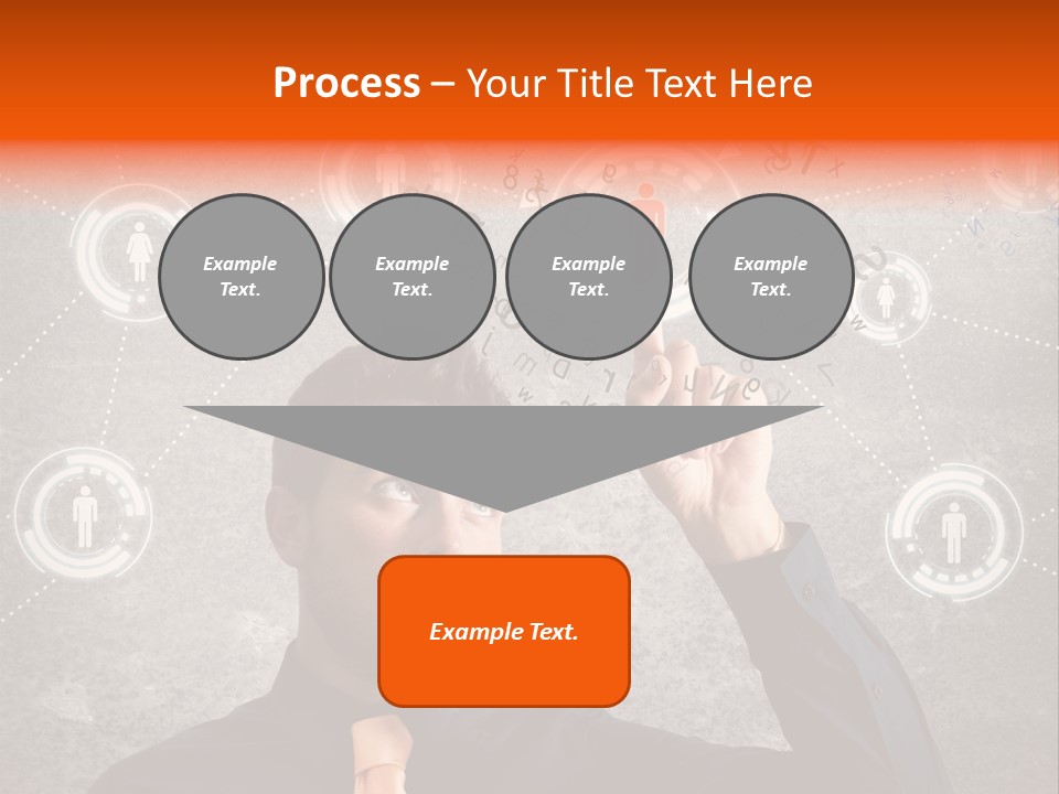 Web Team Graphic PowerPoint Template