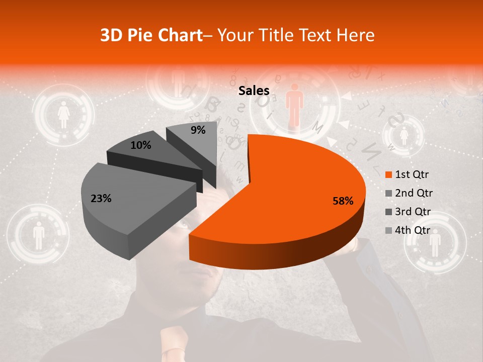 Web Team Graphic PowerPoint Template