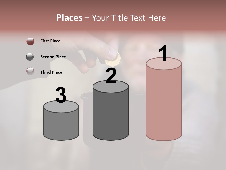 Cold Giving Recession PowerPoint Template