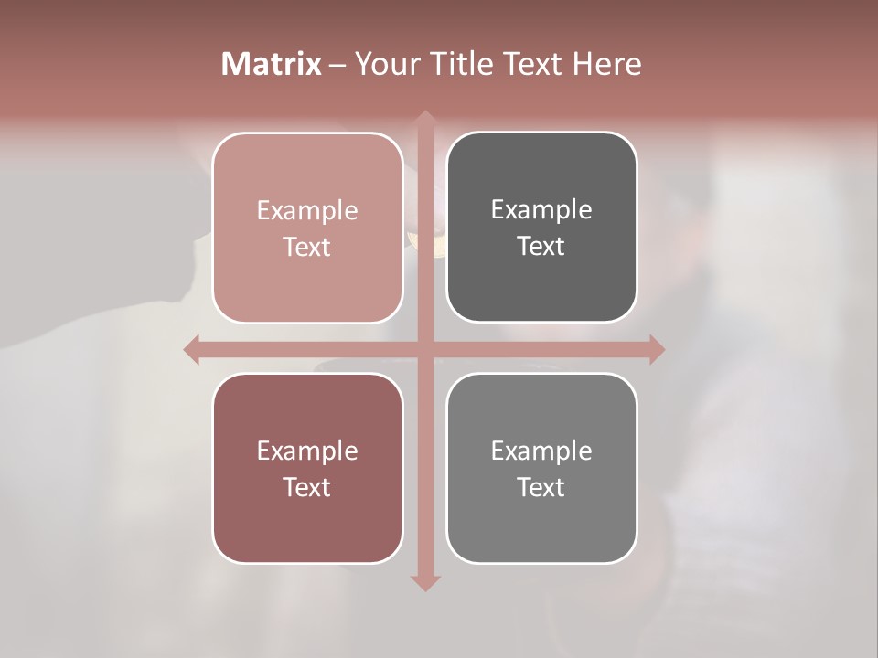 Cold Giving Recession PowerPoint Template