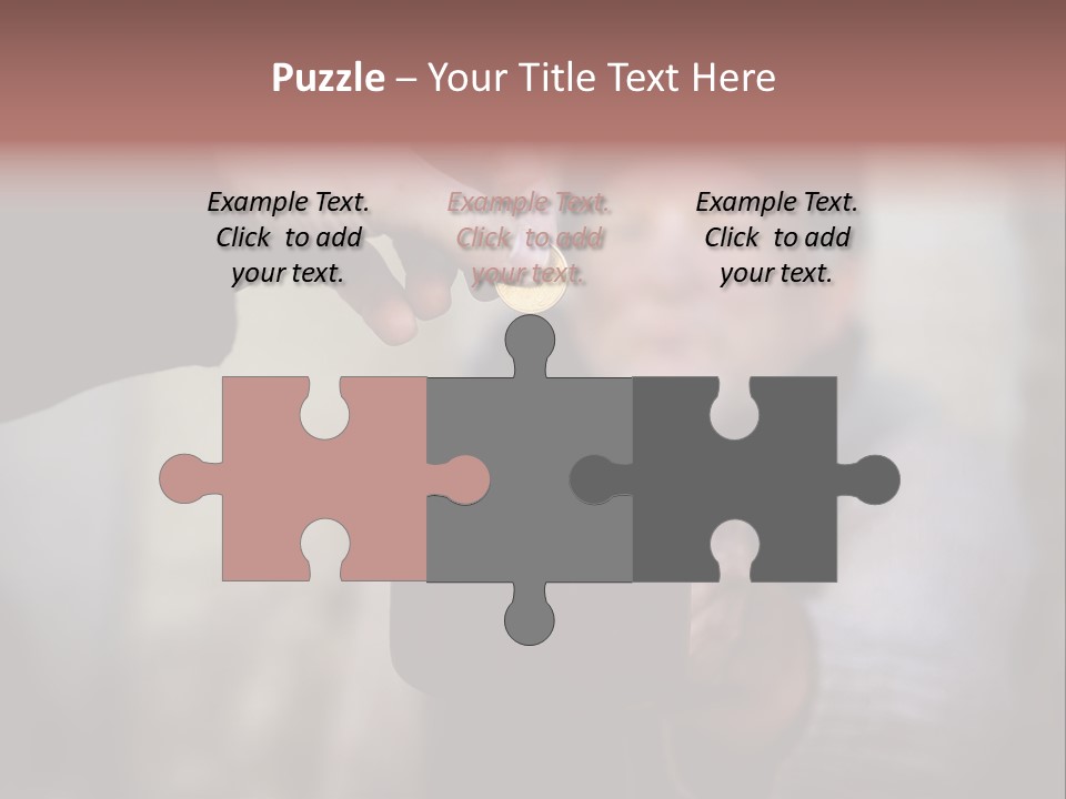 Cold Giving Recession PowerPoint Template