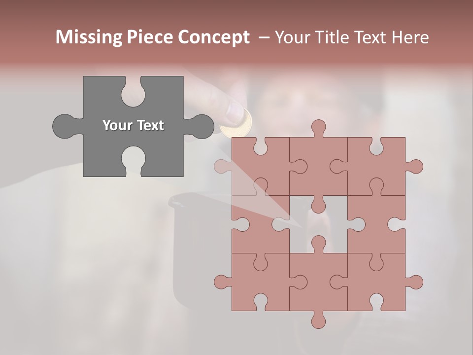 Cold Giving Recession PowerPoint Template