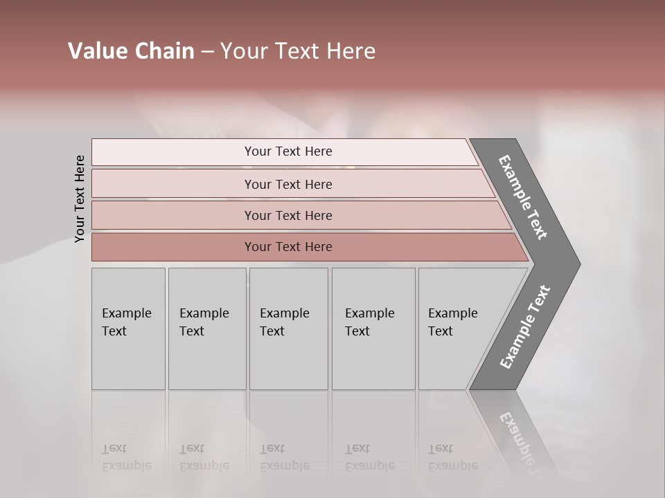 Cold Giving Recession PowerPoint Template