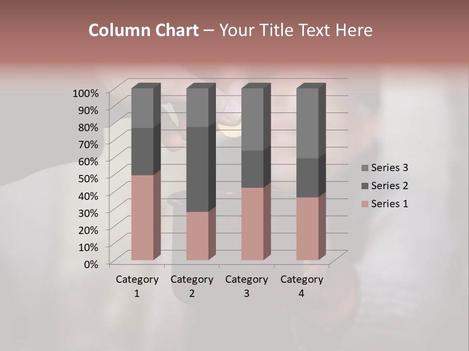 Cold Giving Recession PowerPoint Template