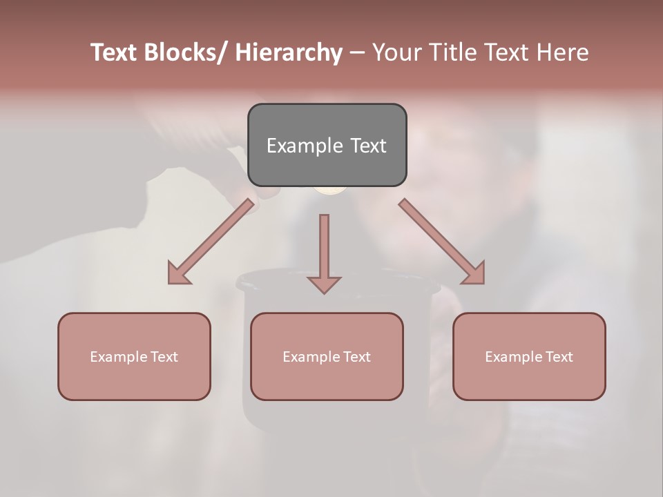 Cold Giving Recession PowerPoint Template