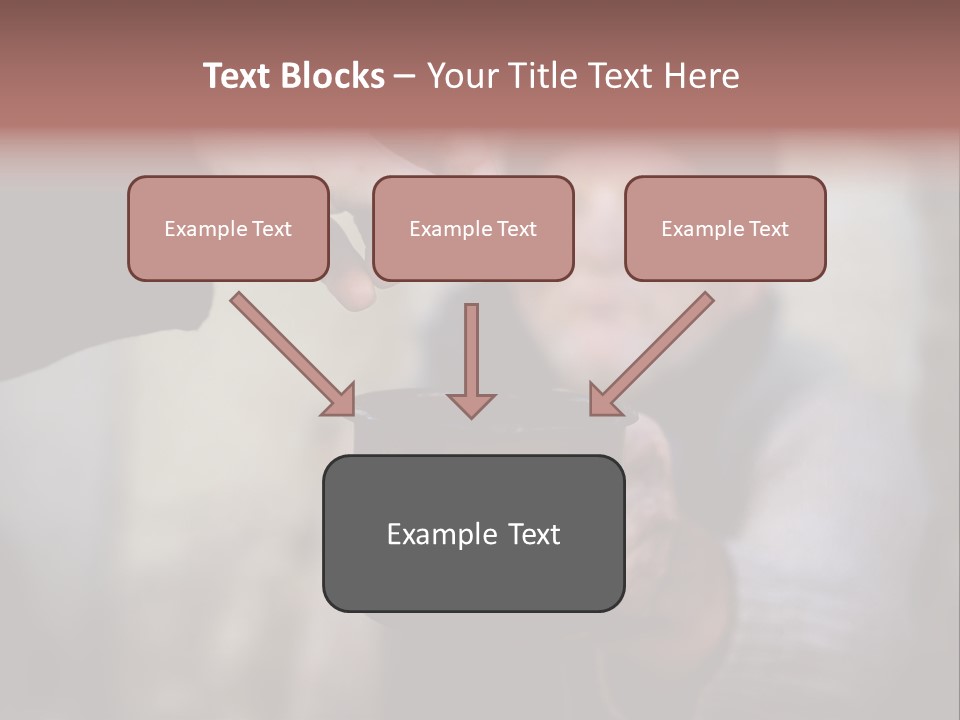 Cold Giving Recession PowerPoint Template