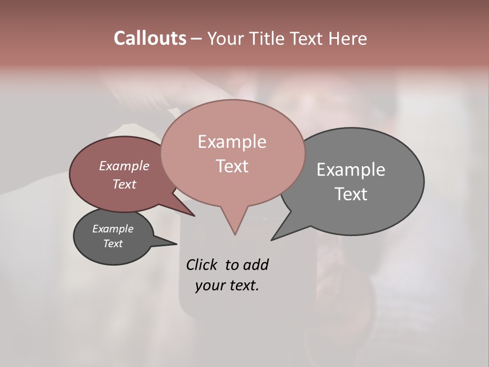Cold Giving Recession PowerPoint Template
