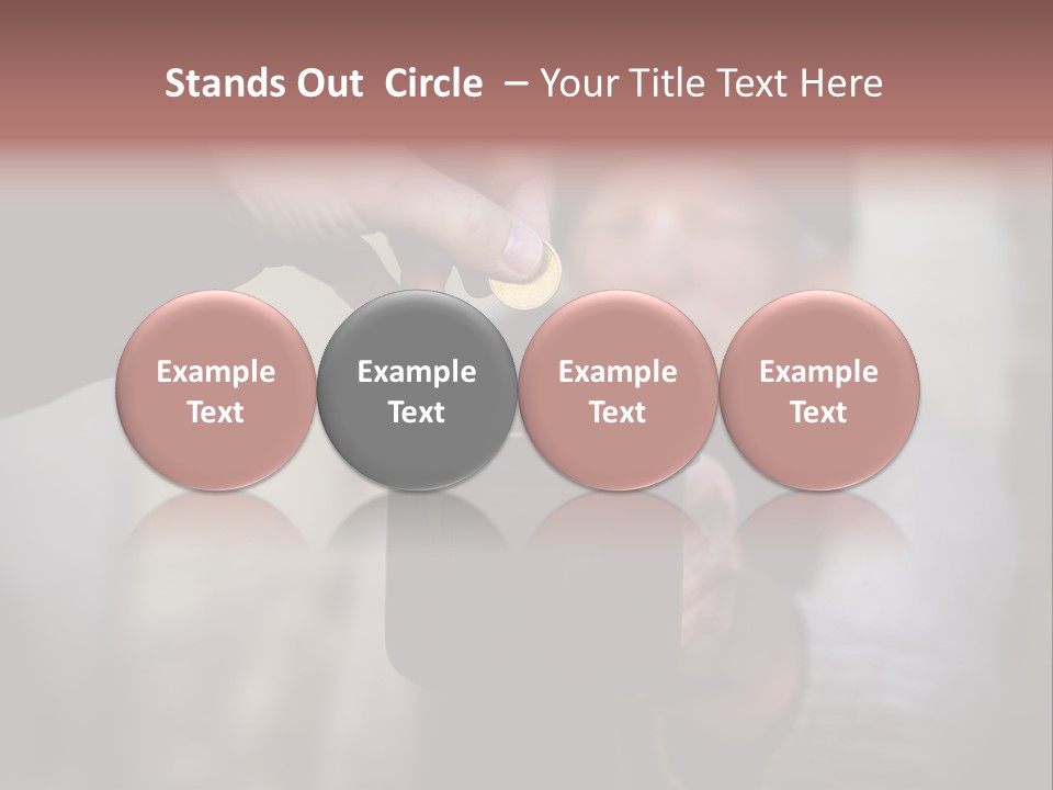 Cold Giving Recession PowerPoint Template