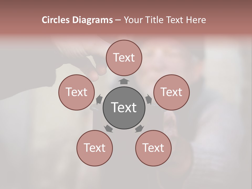 Cold Giving Recession PowerPoint Template