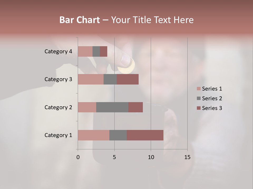 Cold Giving Recession PowerPoint Template