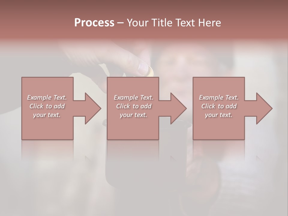 Cold Giving Recession PowerPoint Template