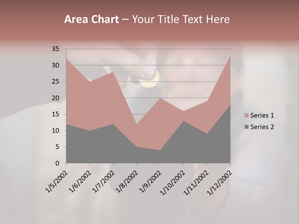 Cold Giving Recession PowerPoint Template