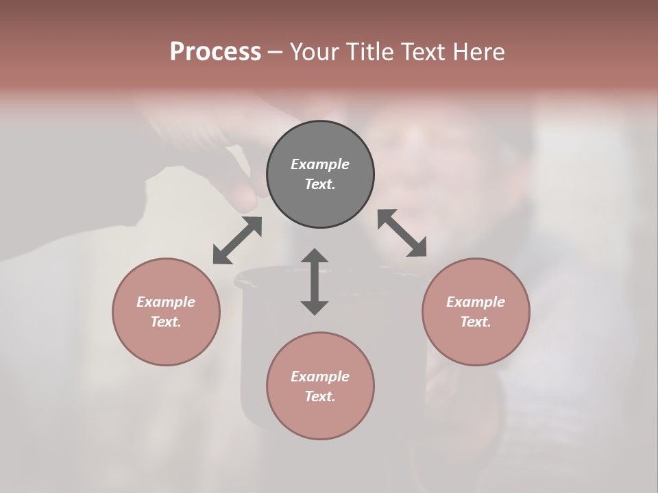 Cold Giving Recession PowerPoint Template