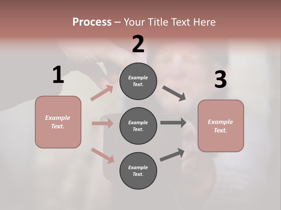 Cold Giving Recession PowerPoint Template