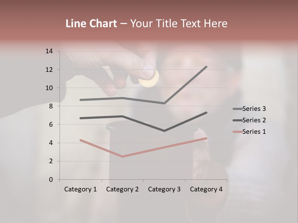 Cold Giving Recession PowerPoint Template