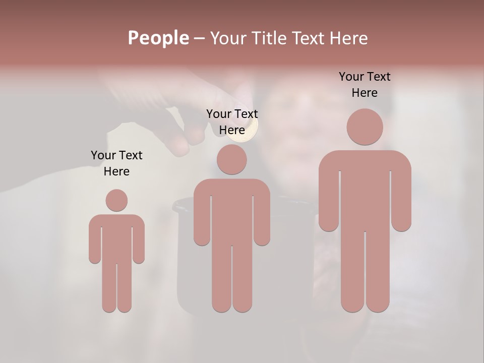 Cold Giving Recession PowerPoint Template