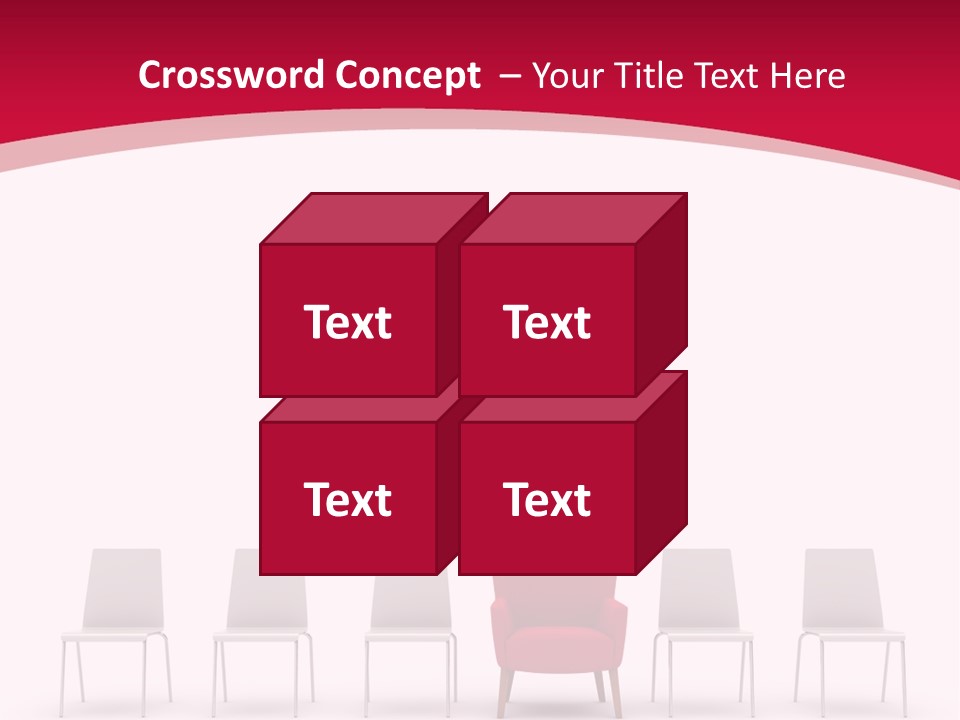 Workplace Blank Individual PowerPoint Template