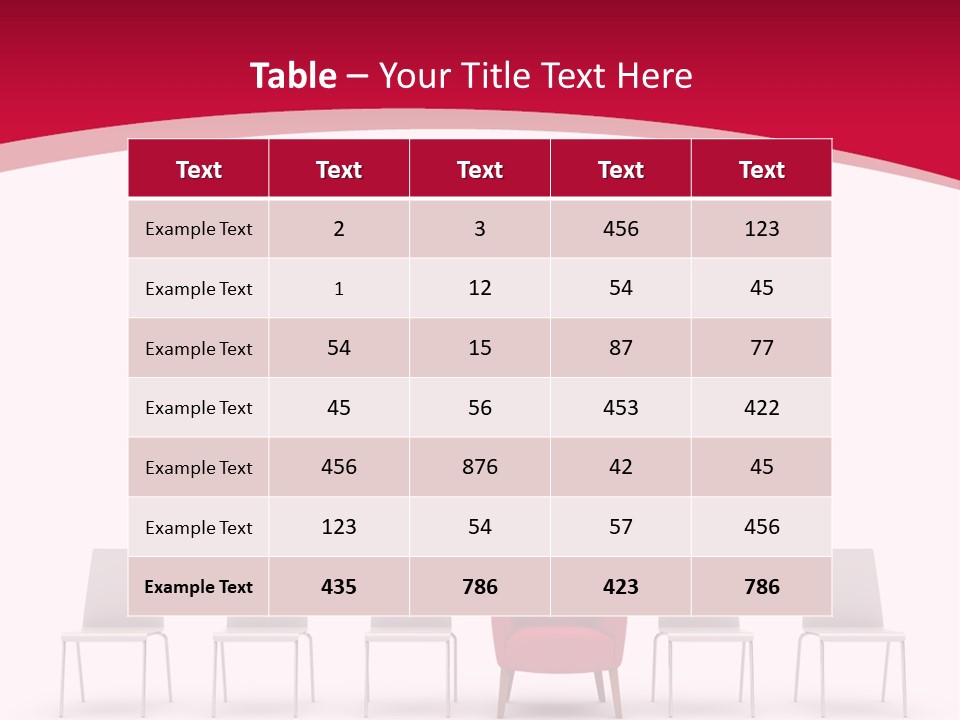 Workplace Blank Individual PowerPoint Template