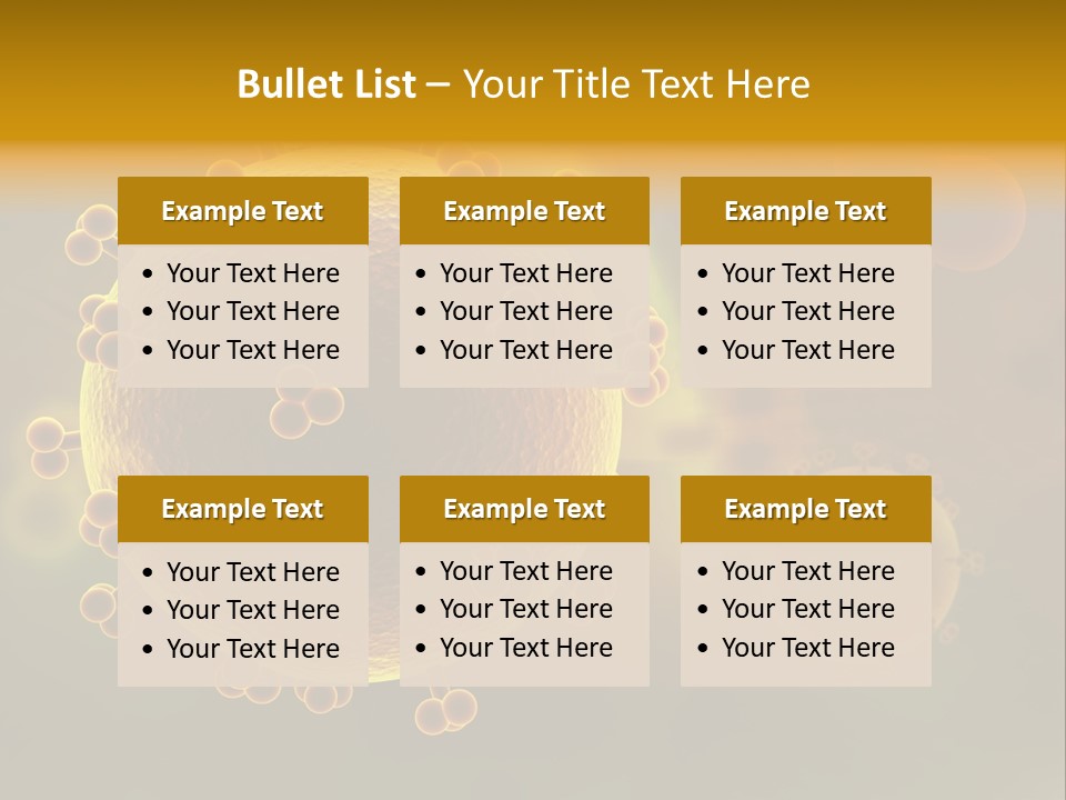 Serum Nano Science PowerPoint Template