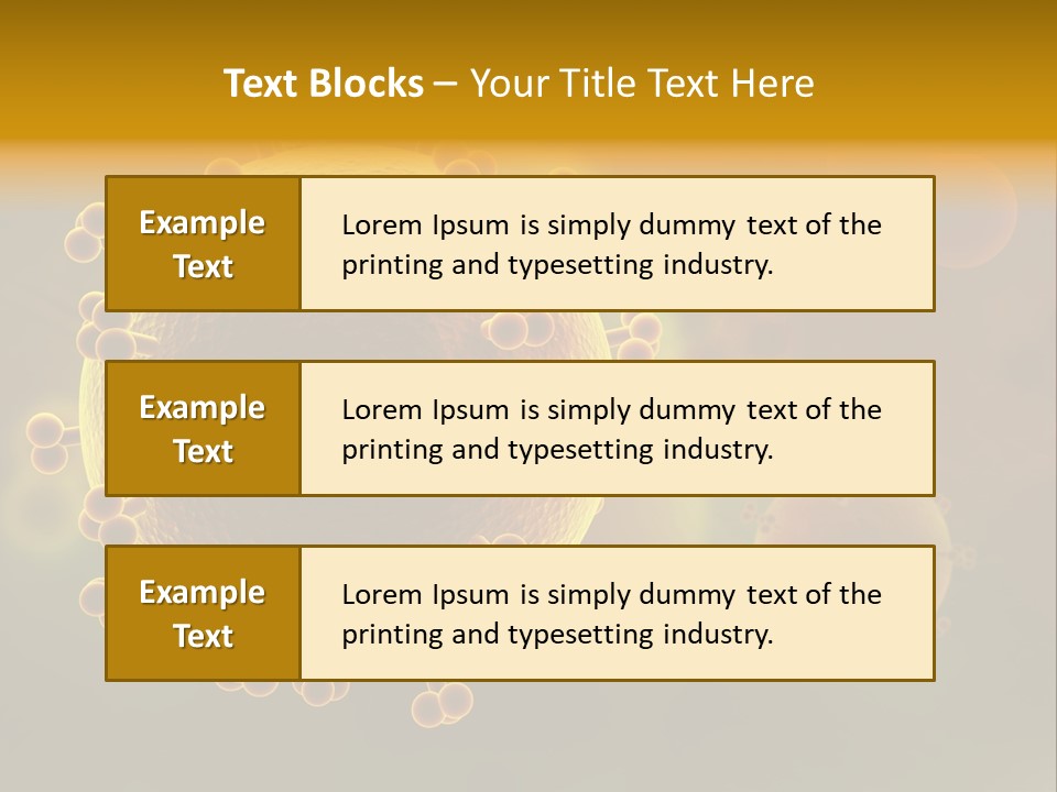 Serum Nano Science PowerPoint Template