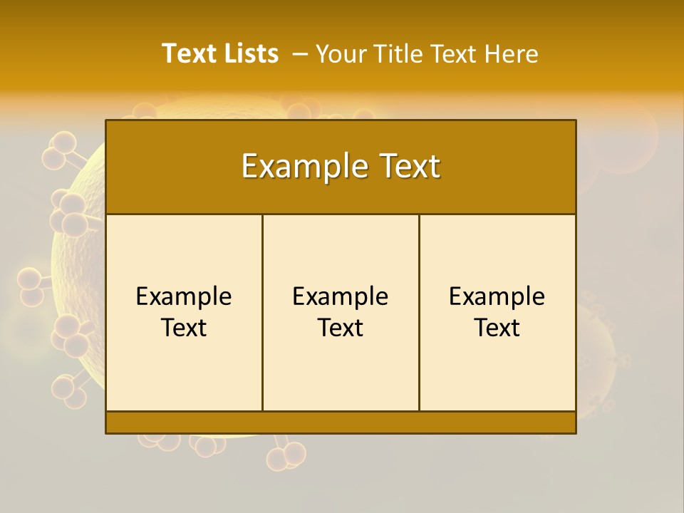 Serum Nano Science PowerPoint Template