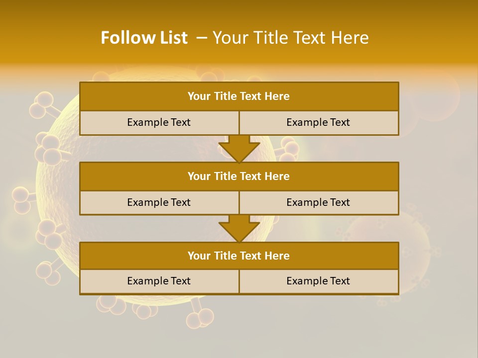 Serum Nano Science PowerPoint Template