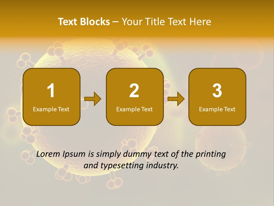 Serum Nano Science PowerPoint Template