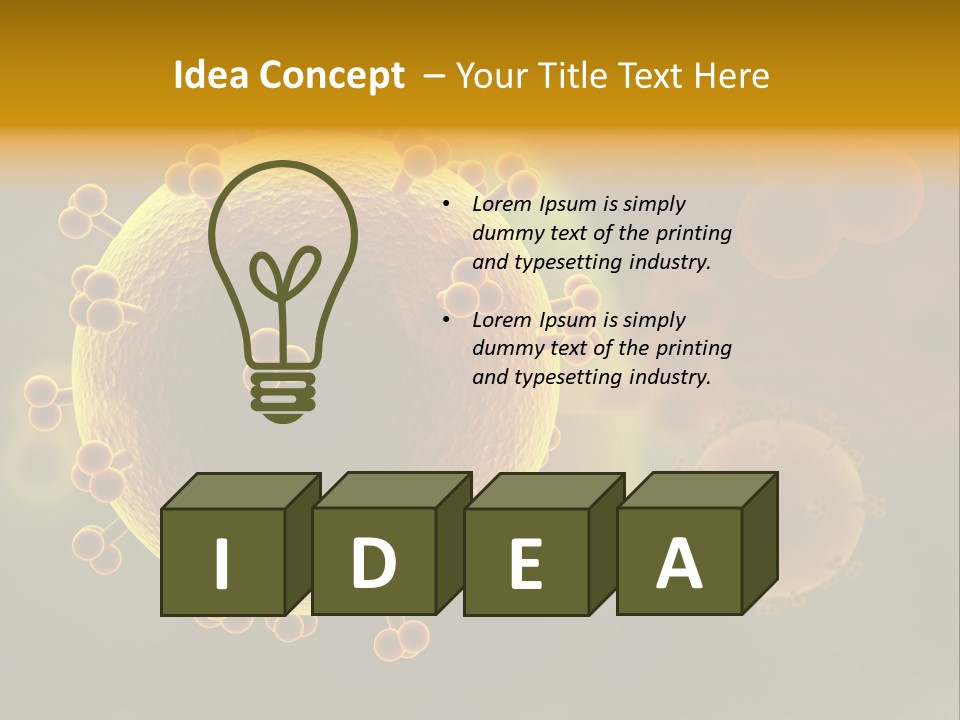 Serum Nano Science PowerPoint Template