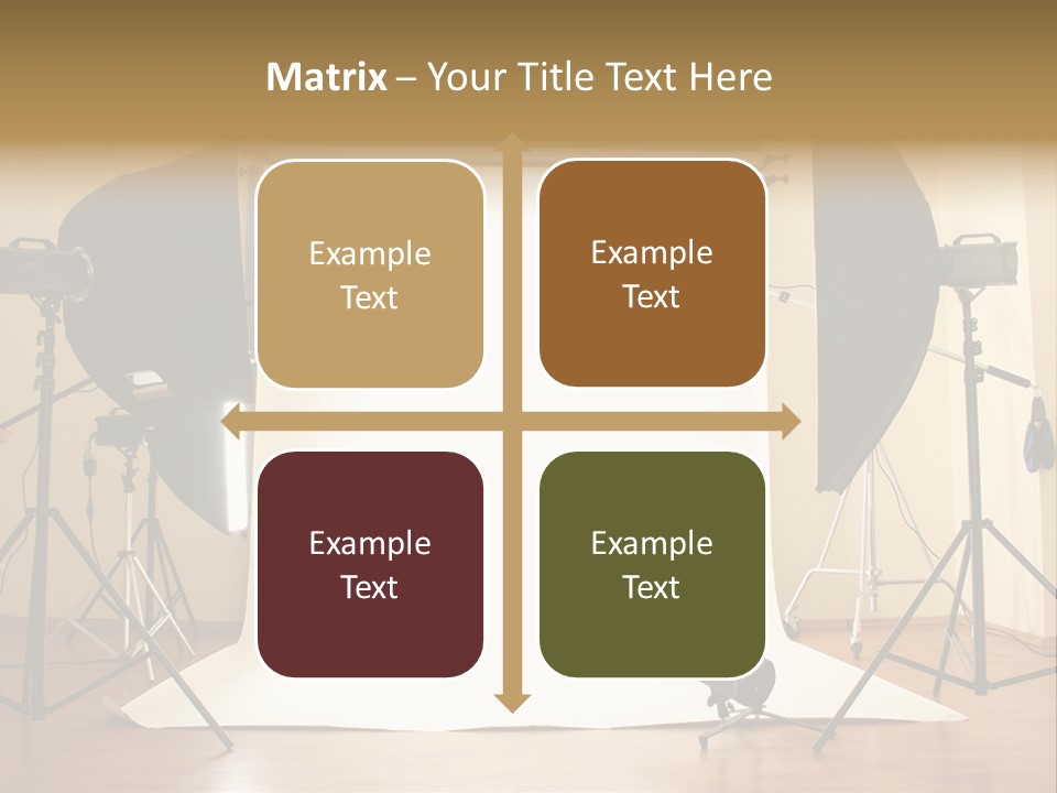 Background Professional Strobe PowerPoint Template