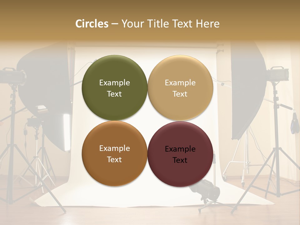 Background Professional Strobe PowerPoint Template