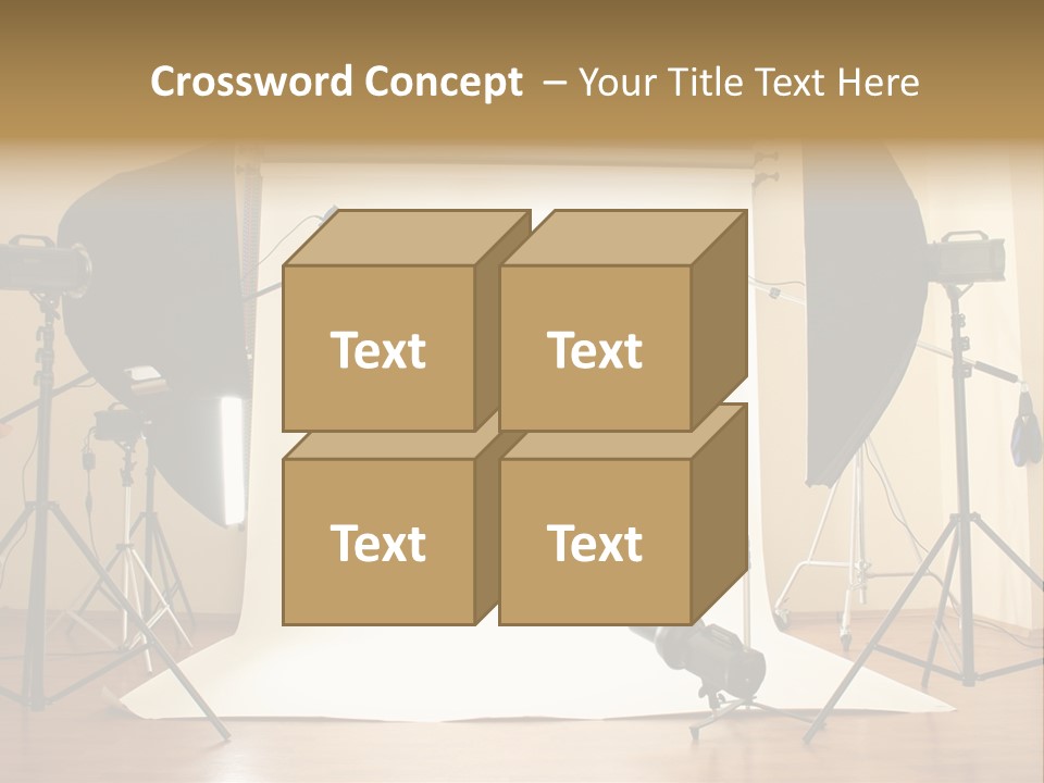 Background Professional Strobe PowerPoint Template