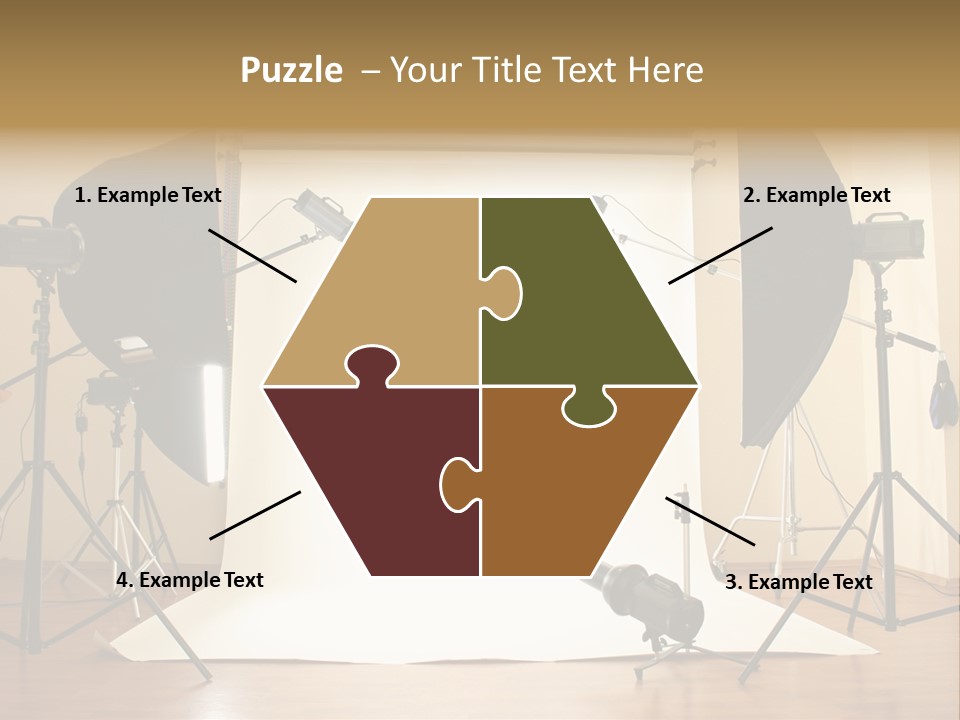 Background Professional Strobe PowerPoint Template