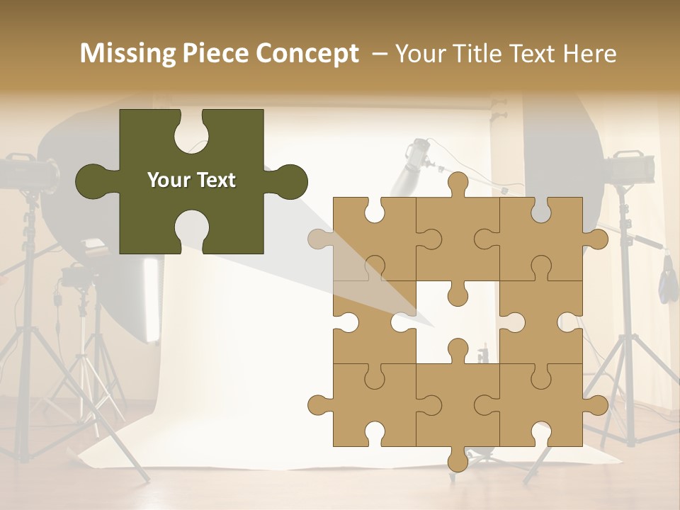 Background Professional Strobe PowerPoint Template