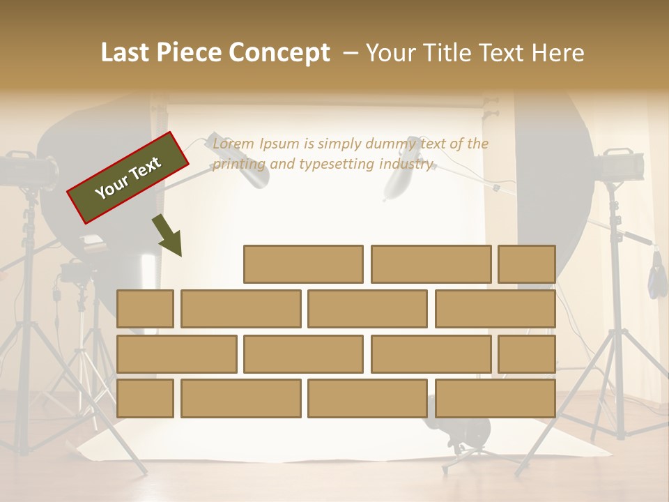Background Professional Strobe PowerPoint Template