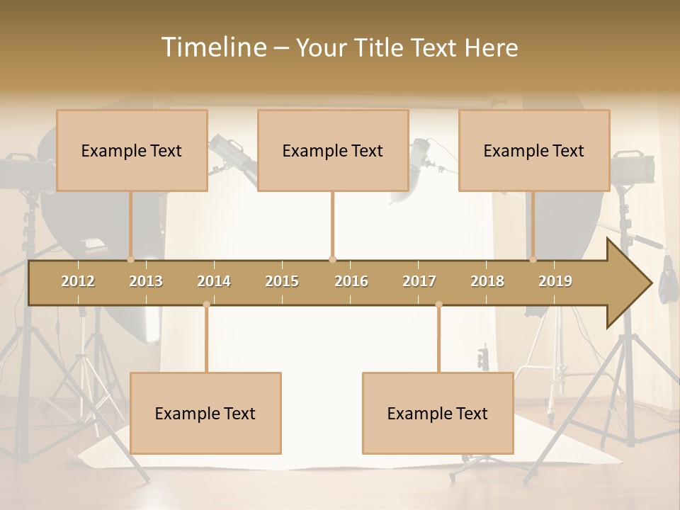 Background Professional Strobe PowerPoint Template