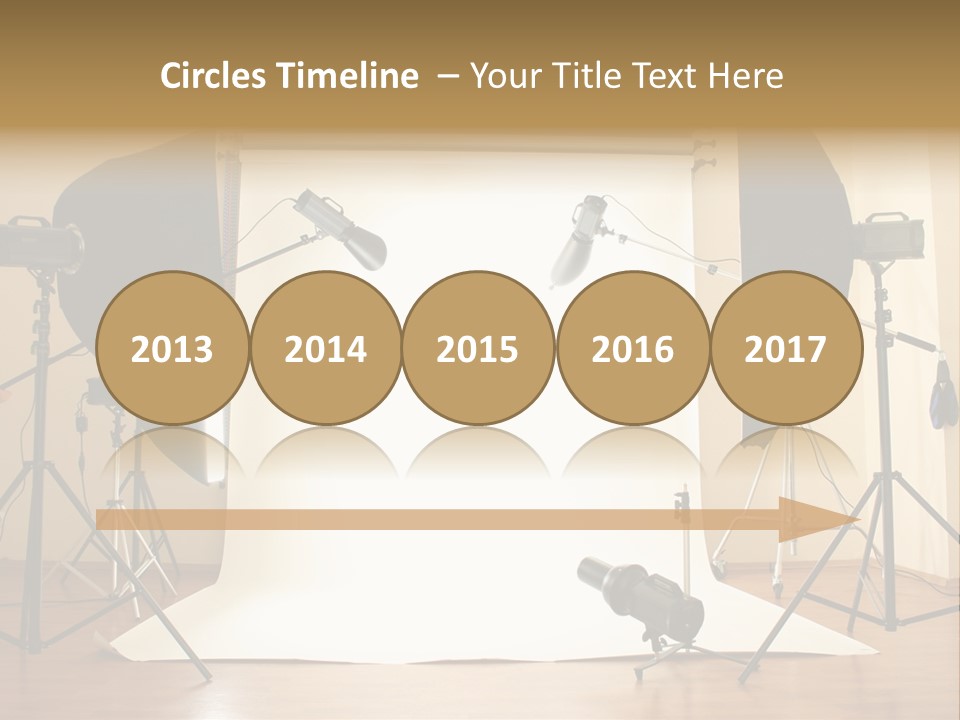 Background Professional Strobe PowerPoint Template