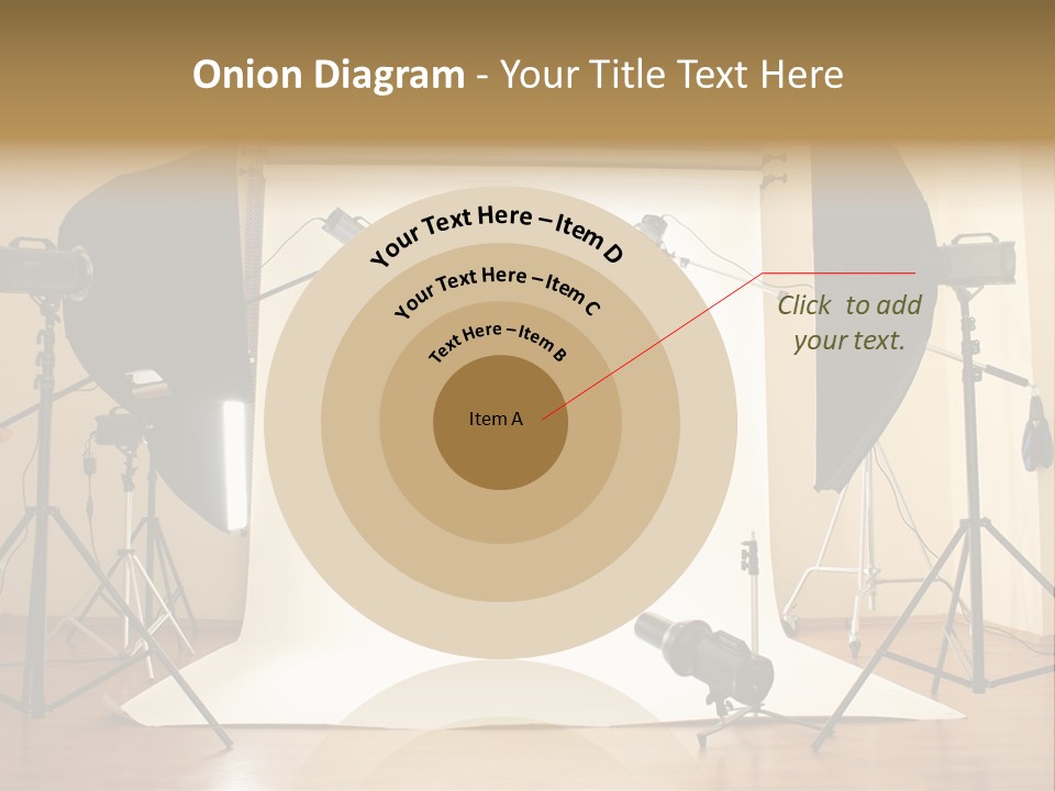 Background Professional Strobe PowerPoint Template